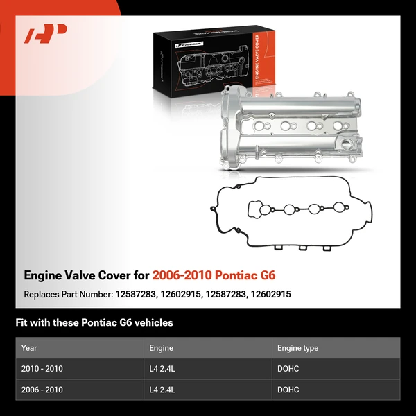 Engine Valve Cover for 2006-2010 Pontiac G6