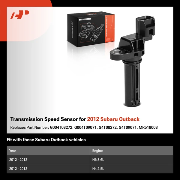 Transmission Speed Sensor for 2012 Subaru Outback