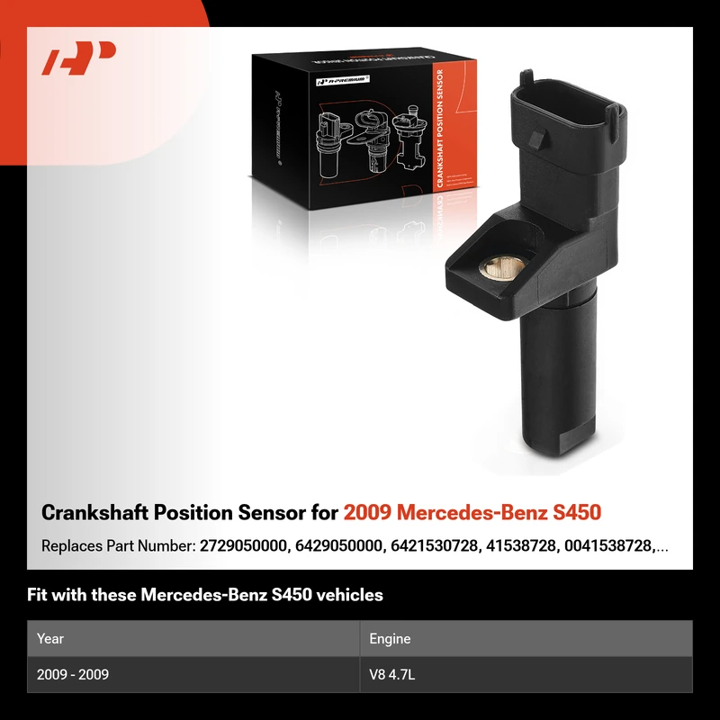 Crankshaft Position Sensor for 2009 Mercedes-Benz S450