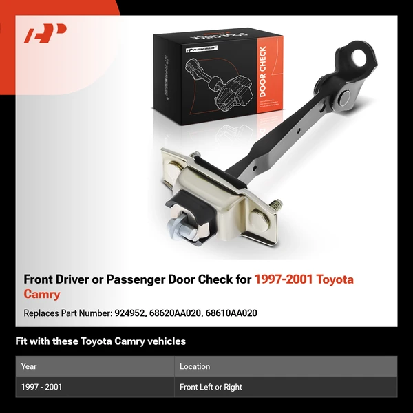 Front Driver or Passenger Door Check for 1997-2001 Toyota Camry