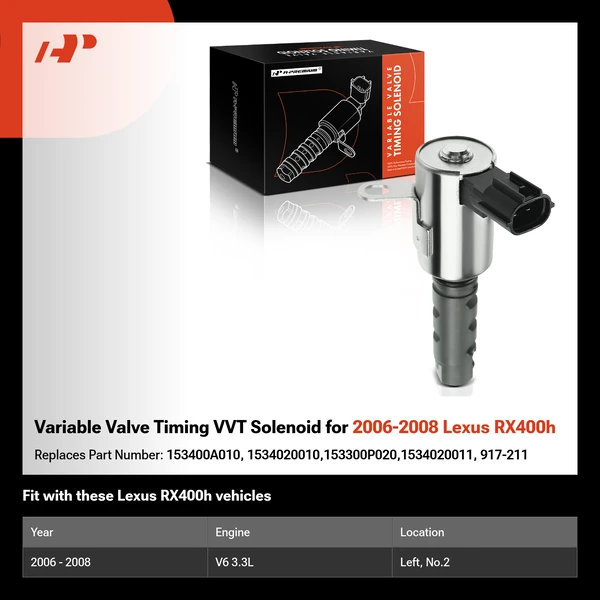 Variable Valve Timing VVT Solenoid for 2006-2008 Lexus RX400h