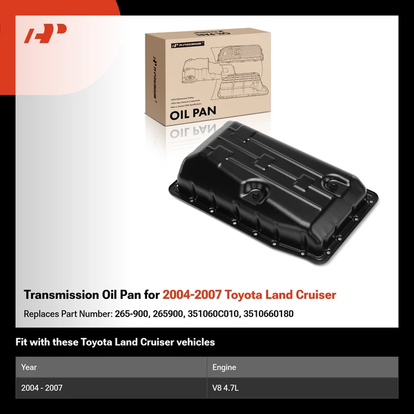 Transmission Oil Pan for 2004-2007 Toyota Land Cruiser