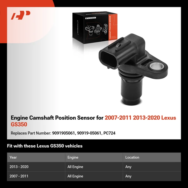 Engine Camshaft Position Sensor for 2007-2011 2013-2020 Lexus GS350