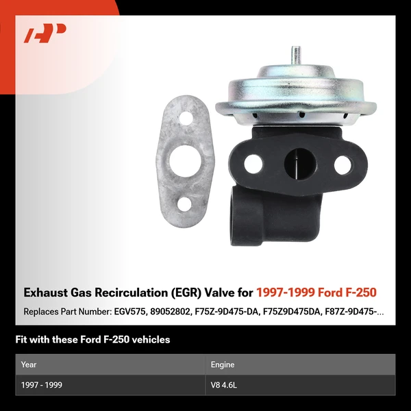Exhaust Gas Recirculation (EGR) Valve for 1997-1999 Ford F-250