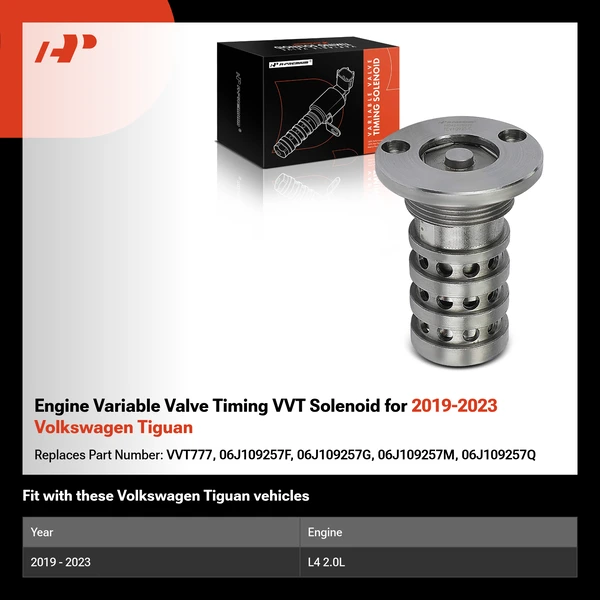 Engine Variable Valve Timing VVT Solenoid for 2019-2023 Volkswagen Tiguan