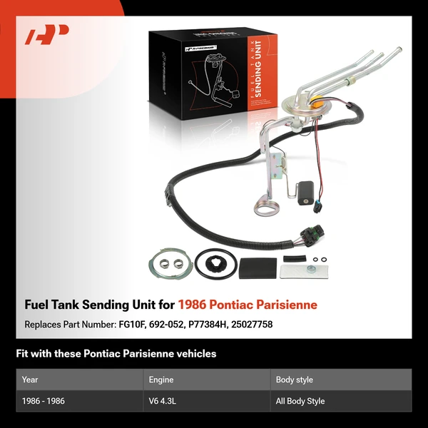 Fuel Tank Sending Unit for 1986 Pontiac Parisienne