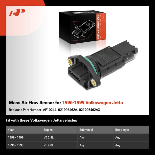 Mass Air Flow Sensor for 1996-1999 Volkswagen Jetta