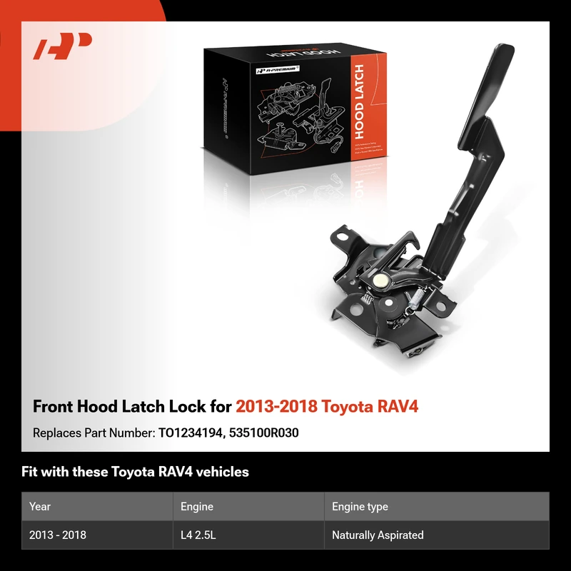 Front Hood Latch Lock for 2013-2018 Toyota RAV4