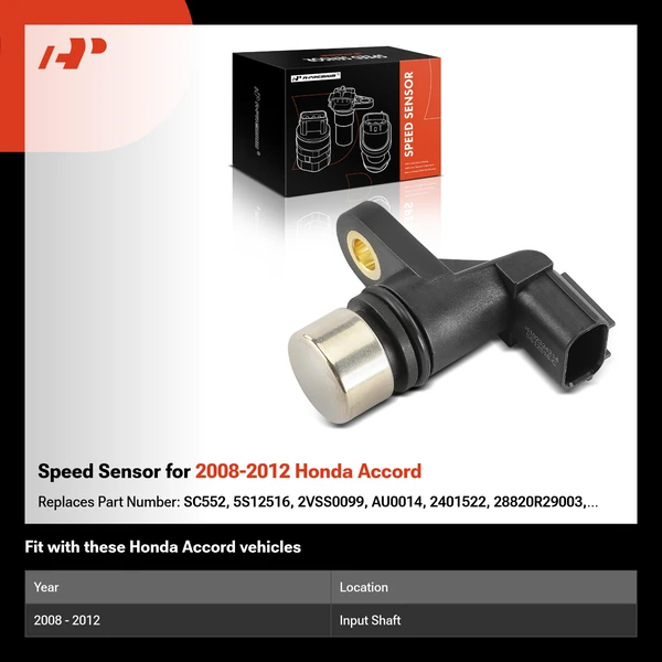 Speed Sensor for 2008-2012 Honda Accord