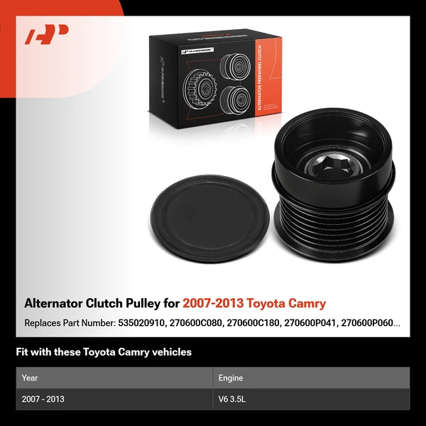 Alternator Clutch Pulley for 2007-2013 Toyota Camry