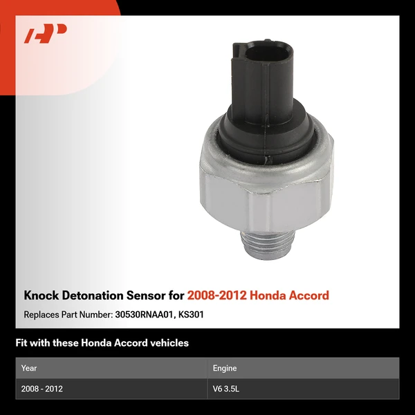 Knock Detonation Sensor for 2008-2012 Honda Accord