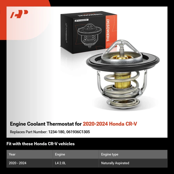 Engine Coolant Thermostat for 2020-2024 Honda CR-V