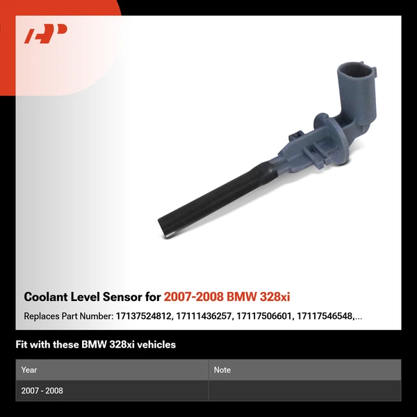 Coolant Level Sensor for 2007-2008 BMW 328xi