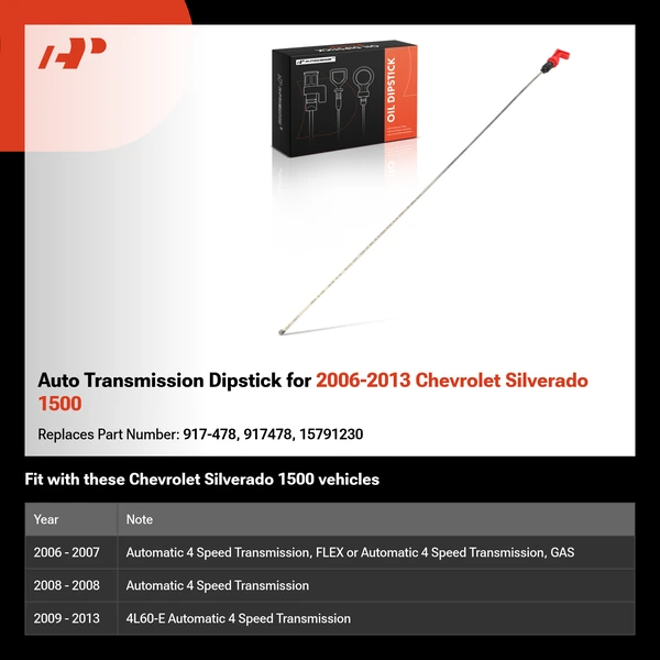 Auto Transmission Dipstick for 2006-2013 Chevrolet Silverado 1500