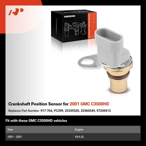 Crankshaft Position Sensor for 2001 GMC C3500HD