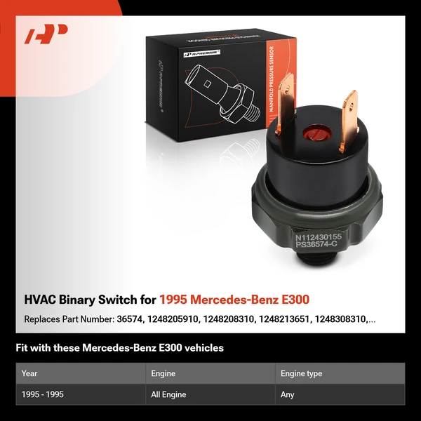 HVAC Binary Switch for 1995 Mercedes-Benz E300