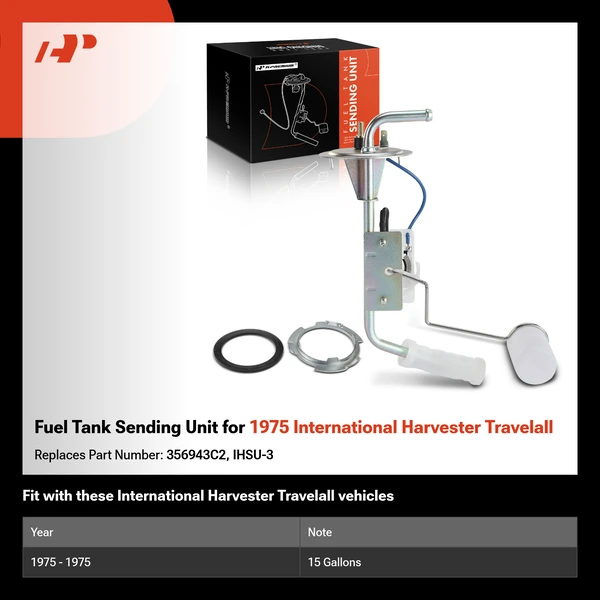 Fuel Tank Sending Unit for 1975 International Harvester Travelall