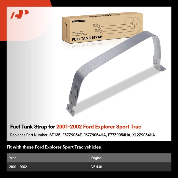 Fuel Tank Strap for 2001-2002 Ford Explorer Sport Trac