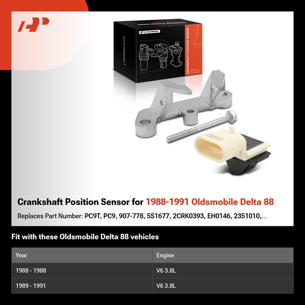 Crankshaft Position Sensor for 1988-1991 Oldsmobile Delta 88