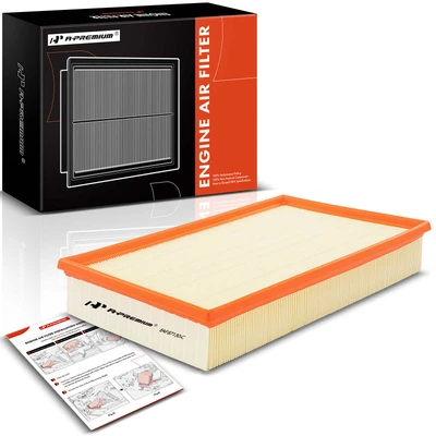 Engine Air Filter with Flexible Panel