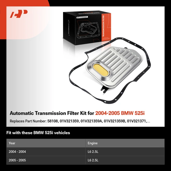 Automatic Transmission Filter Kit for 2004-2005 BMW 525i