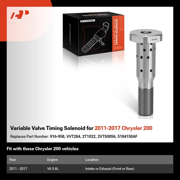 Variable Valve Timing Solenoid for 2011-2017 Chrysler 200