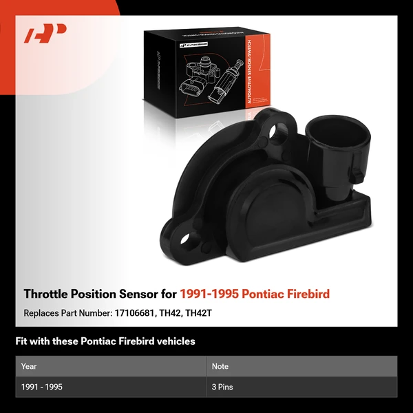 Throttle Position Sensor for 1991-1995 Pontiac Firebird