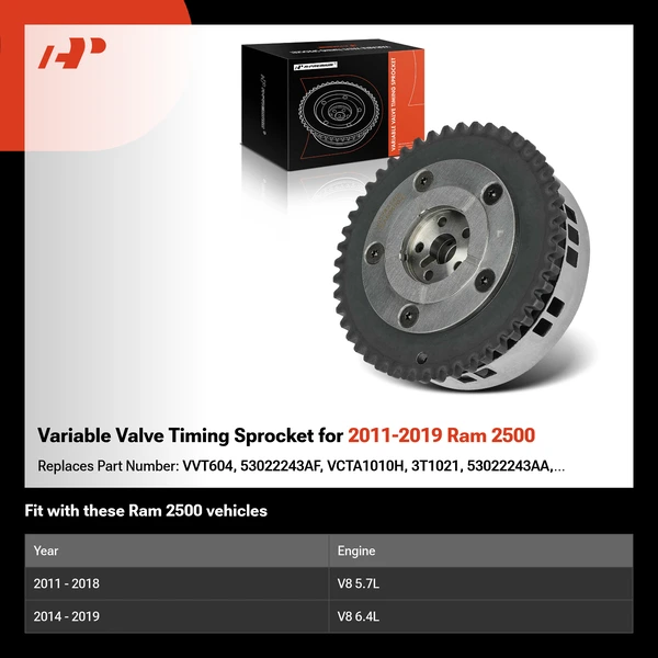 Variable Valve Timing Sprocket for 2011-2019 Ram 2500