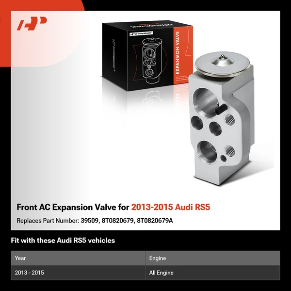 Front AC Expansion Valve for 2013-2015 Audi RS5