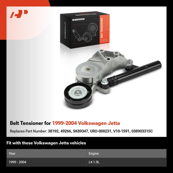 Belt Tensioner for 1999-2004 Volkswagen Jetta