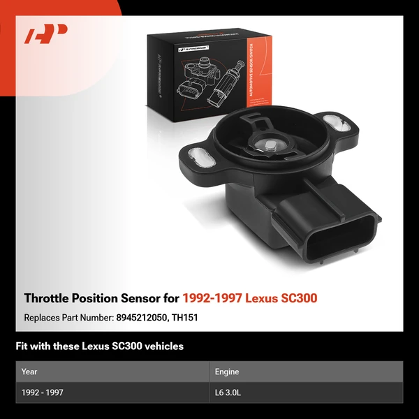 Throttle Position Sensor for 1992-1997 Lexus SC300