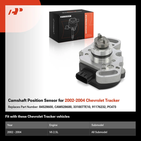 Camshaft Position Sensor for 2002-2004 Chevrolet Tracker