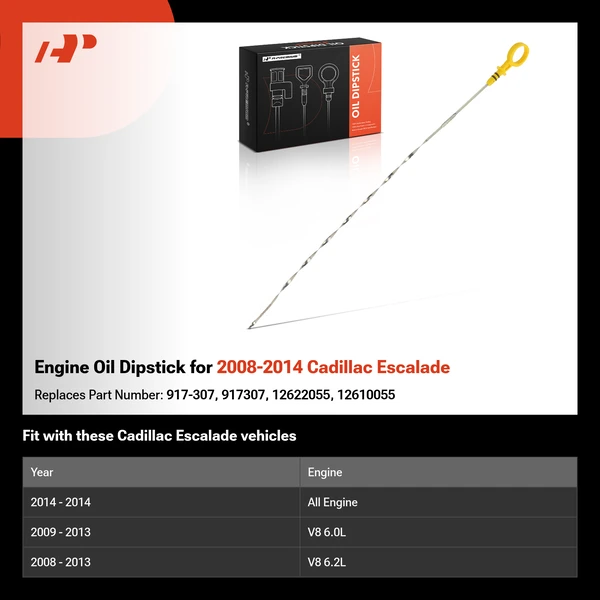 Engine Oil Dipstick for 2008-2014 Cadillac Escalade