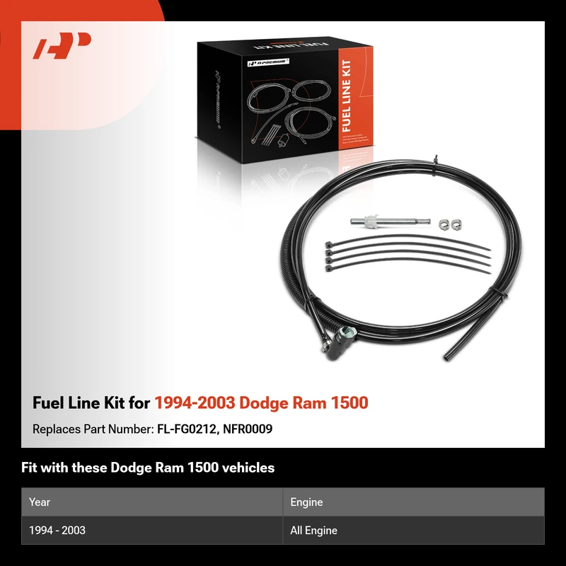 Fuel Line Kit for 1994-2003 Dodge Ram 1500