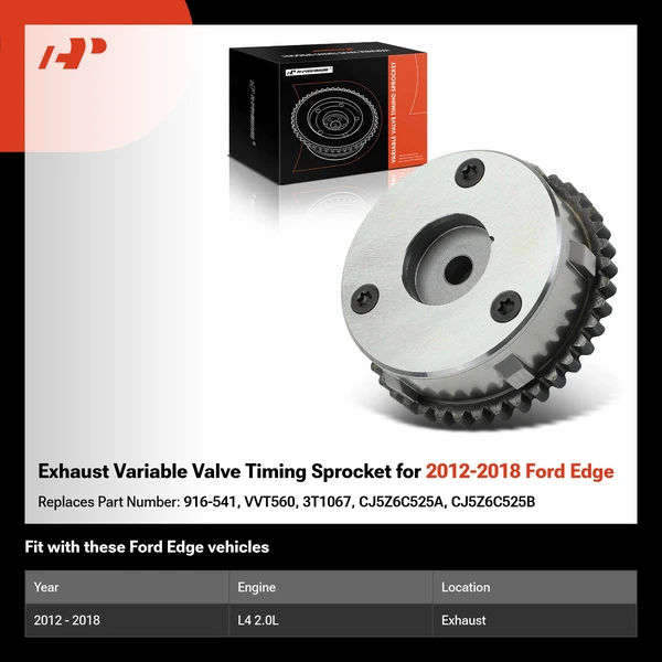 Exhaust Variable Valve Timing Sprocket for 2012-2018 Ford Edge