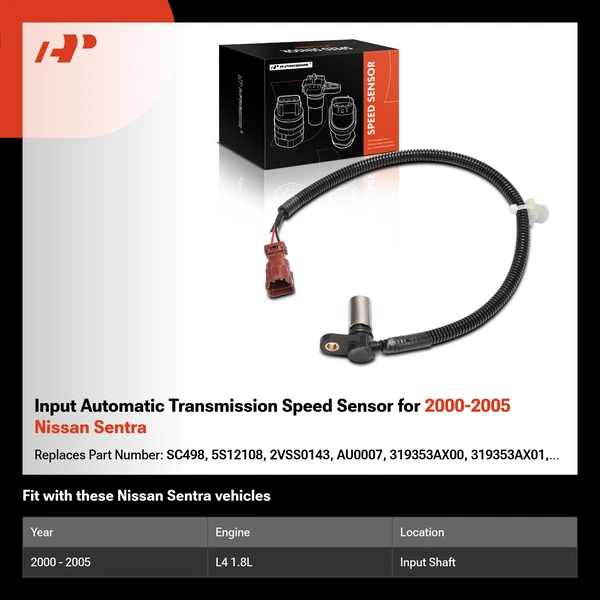 Input Automatic Transmission Speed Sensor for 2000-2005 Nissan Sentra