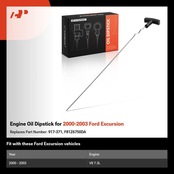 Engine Oil Dipstick for 2000-2003 Ford Excursion