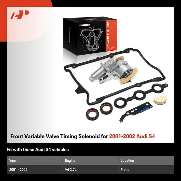 Front Variable Valve Timing Solenoid for 2001-2002 Audi S4