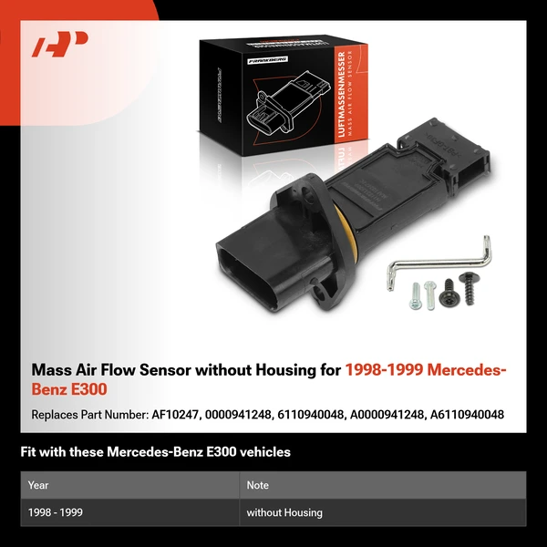 Mass Air Flow Sensor without Housing for 1998-1999 Mercedes-Benz E300