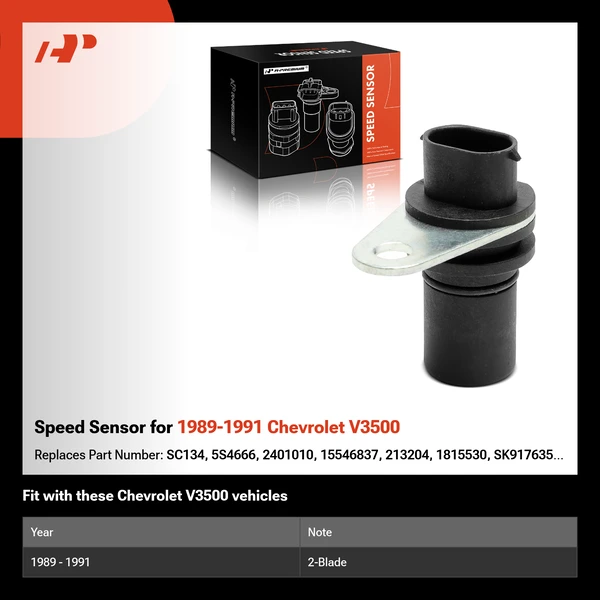 Speed Sensor for 1989-1991 Chevrolet V3500