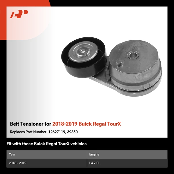 Belt Tensioner for 2018-2019 Buick Regal TourX