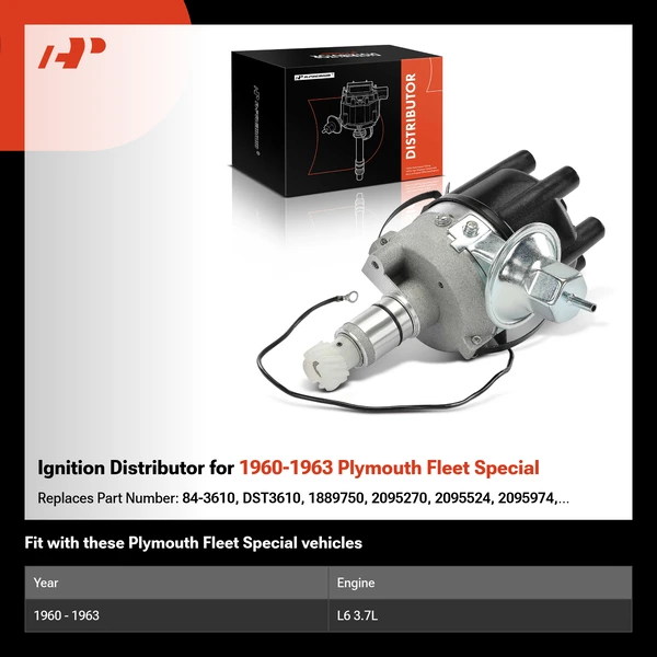 Ignition Distributor for 1960-1963 Plymouth Fleet Special