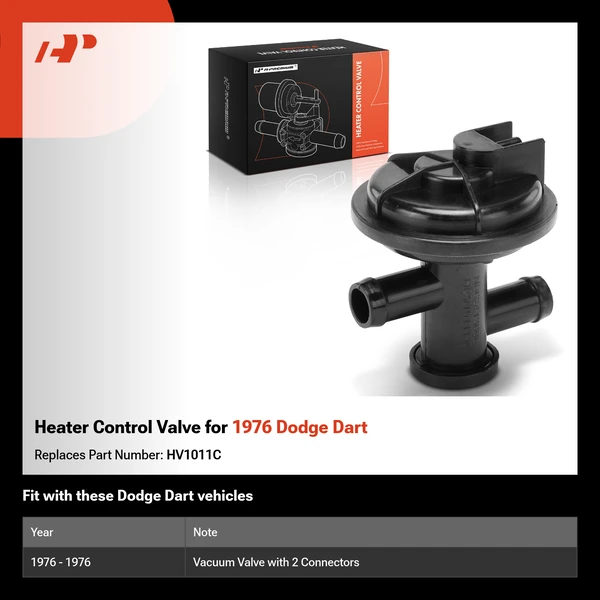 Heater Control Valve for 1976 Dodge Dart