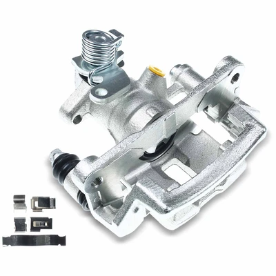 Rear Passenger Brake Caliper with Bracket