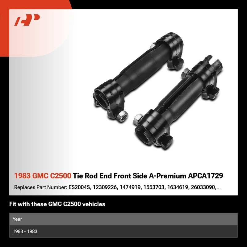 1983 GMC C2500 Tie Rod End Front Side A-Premium APCA1729