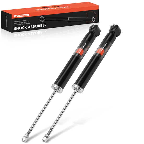 2-Pc Shock Absorber Rear Driver & Passenger A-Premium APSA2556