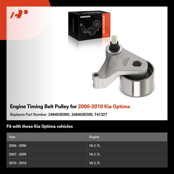 Engine Timing Belt Pulley for 2006-2010 Kia Optima