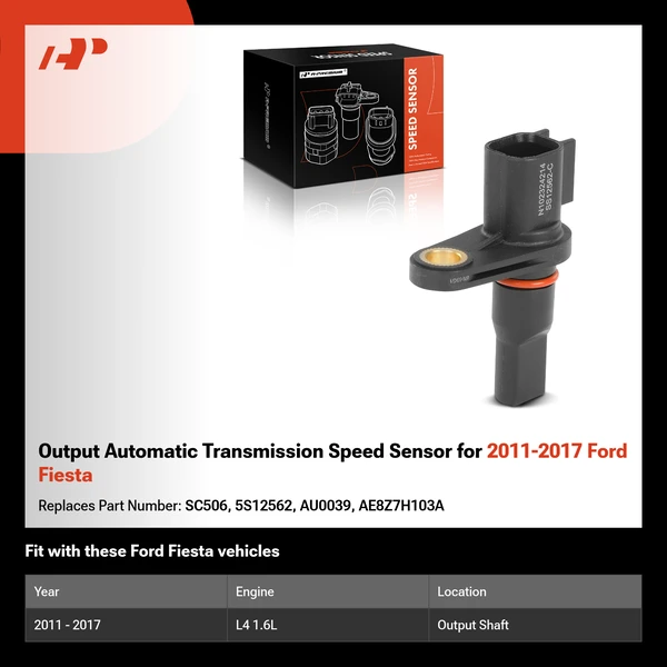 Output Automatic Transmission Speed Sensor for 2011-2017 Ford Fiesta