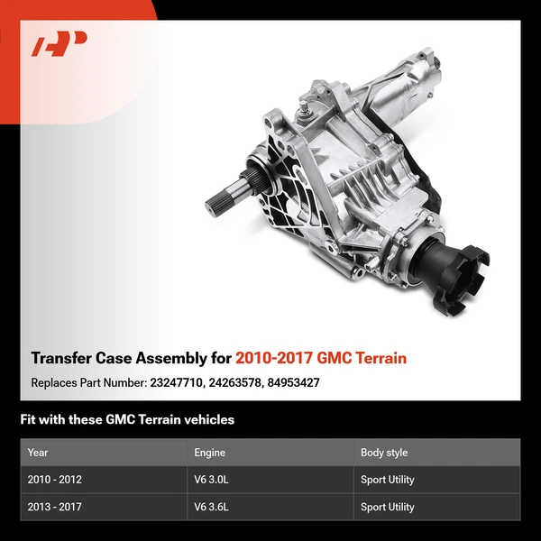 Transfer Case Assembly for 2010-2017 GMC Terrain
