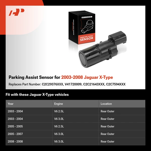 Parking Assist Sensor for 2003-2008 Jaguar X-Type